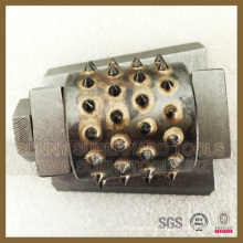 Good Quality Frankfurt Type Diamond Bush Hammer for Stone Grinding